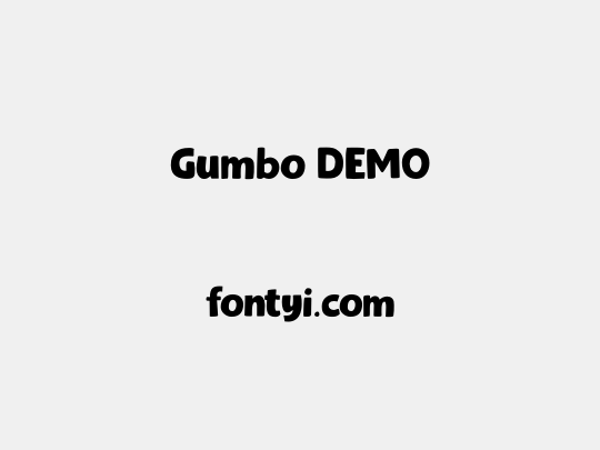 Gumbo DEMO