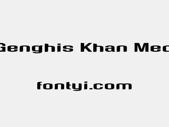 Genghis Khan Med