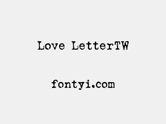 Love LetterTW