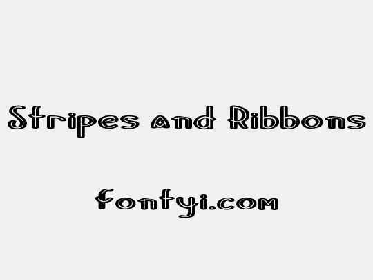 Stripes and Ribbons