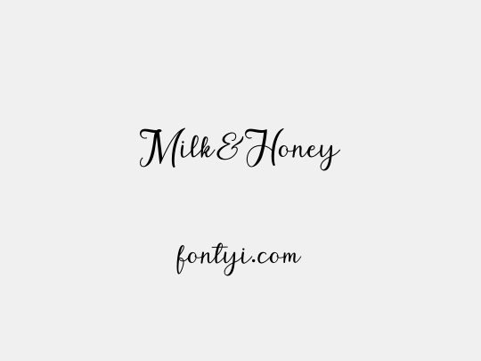 Milk&Honey