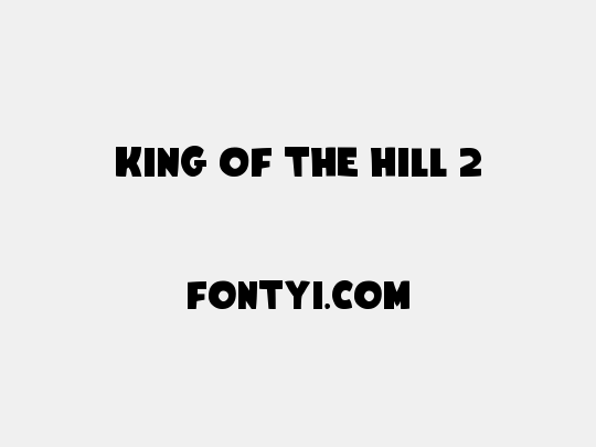 King Of The Hill 2
