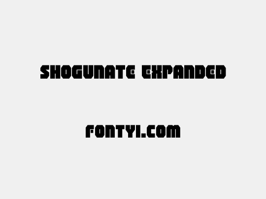 Shogunate Expanded