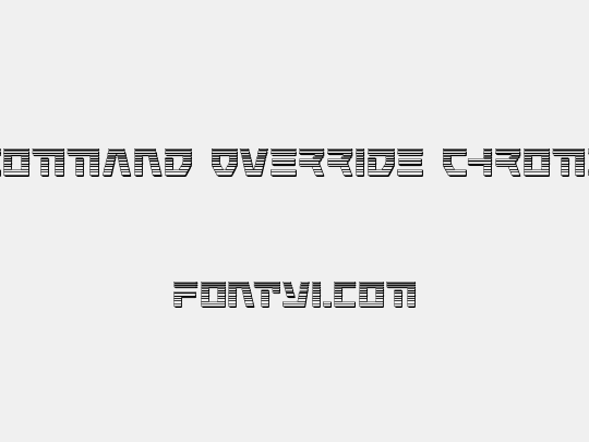 Command Override Chrome