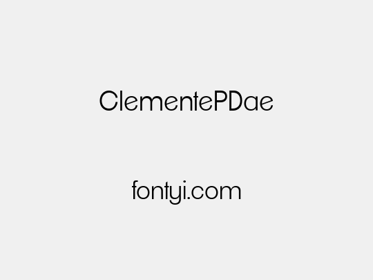 ClementePDae