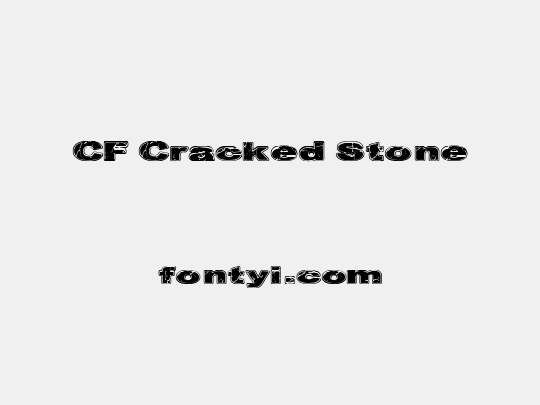 CF Cracked Stone