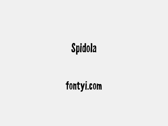 Spidola�