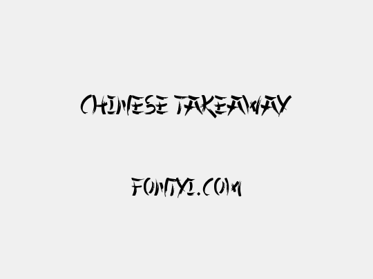 Chinese Takeaway