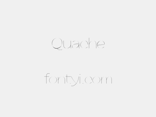 Quache