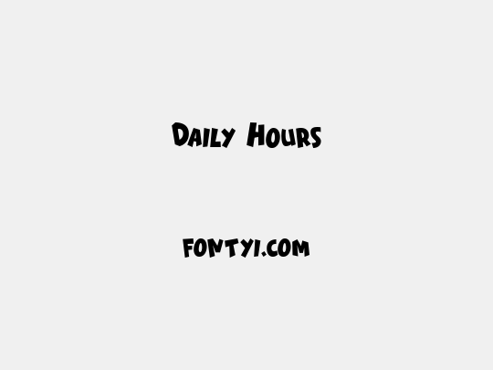 Daily Hours