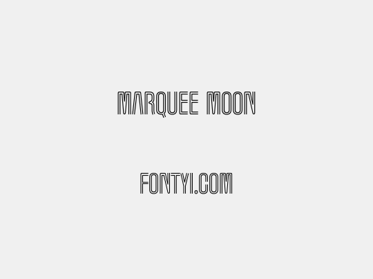 Marquee Moon