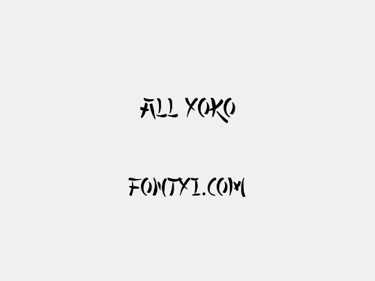 All Yoko