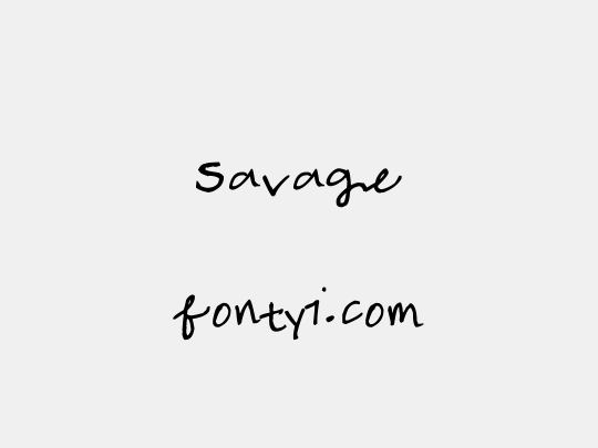 Savage