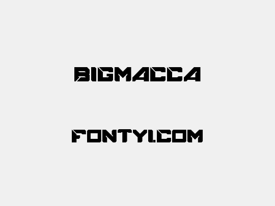 BIGMACCA