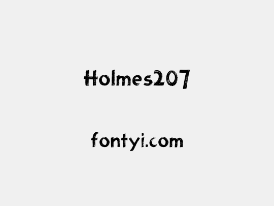 Holmes207