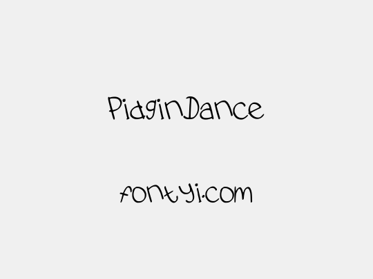 PidginDance