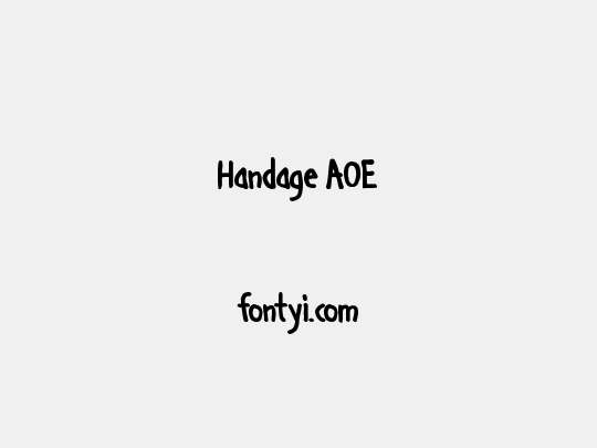 Handage AOE