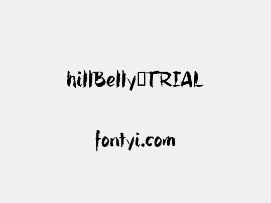 hillBelly_TRIAL