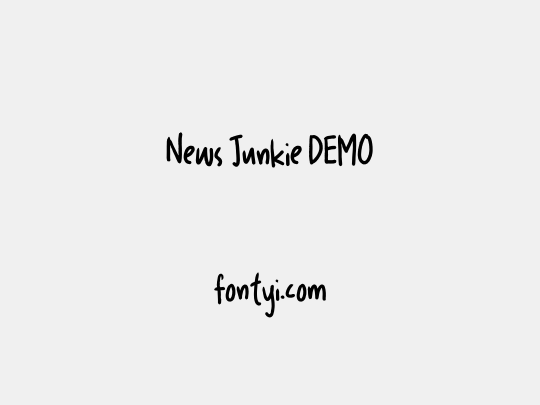 News Junkie DEMO