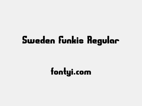 Sweden Funkis Regular