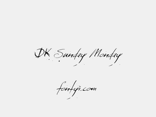 DK Sunday Monday
