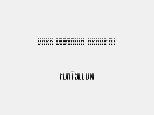 Dark Dominion Gradient