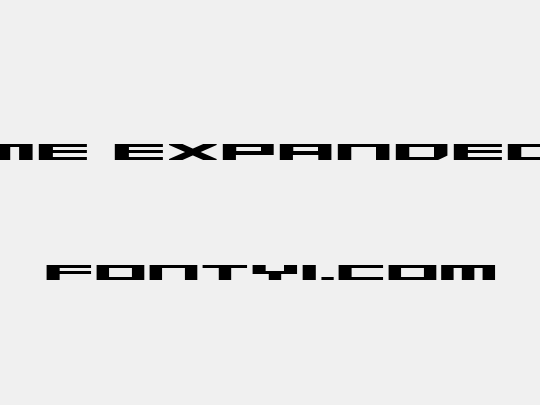Trireme Expanded Bold