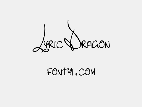 Lyric Dragon