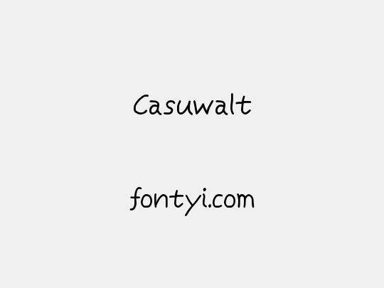 Casuwalt