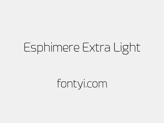 Esphimere Extra Light