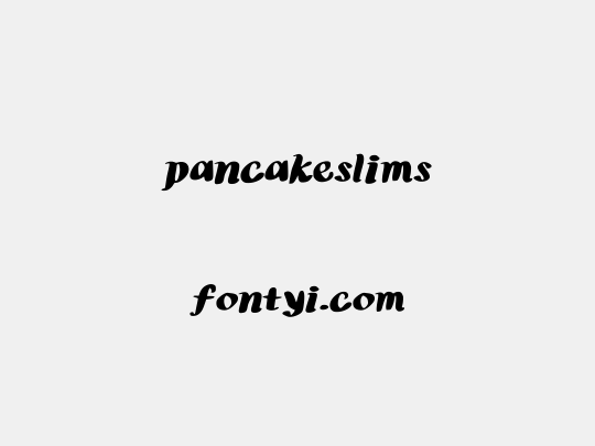 pancakeslims