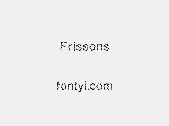 Frissons
