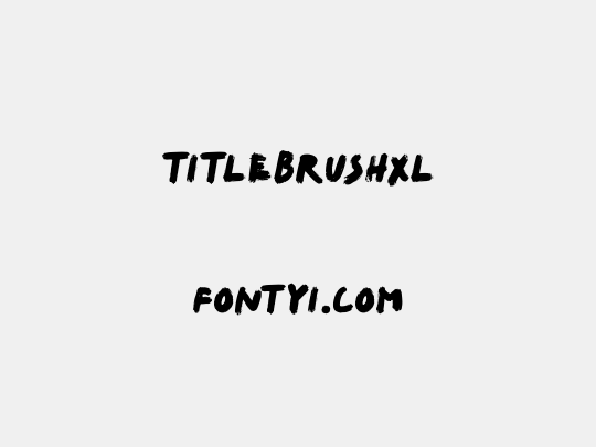 TitleBrushXL