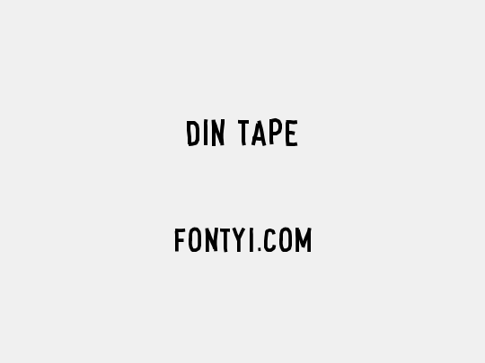 Din Tape