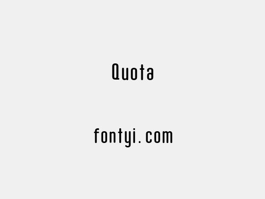 Quota