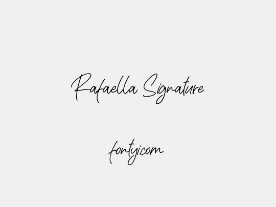 Rafaella Signature