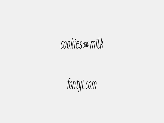 cookies&milk