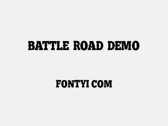 BATTLE ROAD DEMO