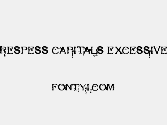Respess Capitals Excessive