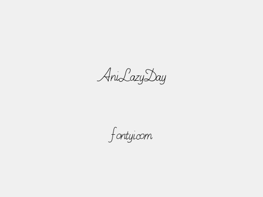AniLazyDay