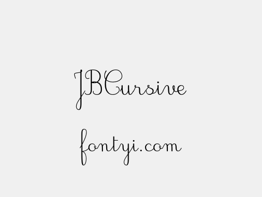 JBCursive