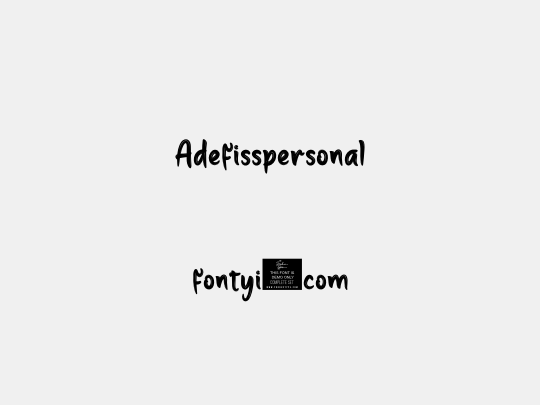 Adefisspersonal