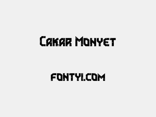 Cakar Monyet
