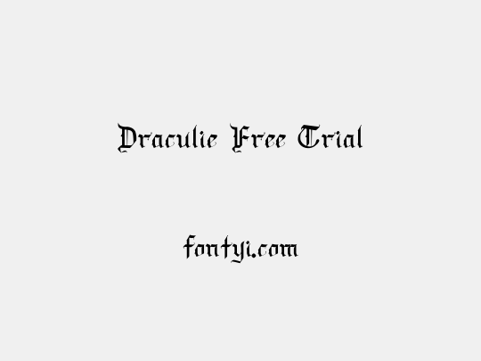 Draculie Free Trial
