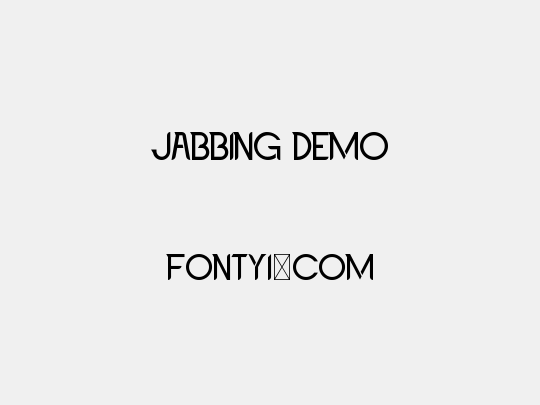 Jabbing Demo