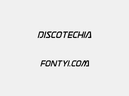 Discotechia