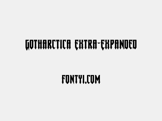 Gotharctica Extra-Expanded
