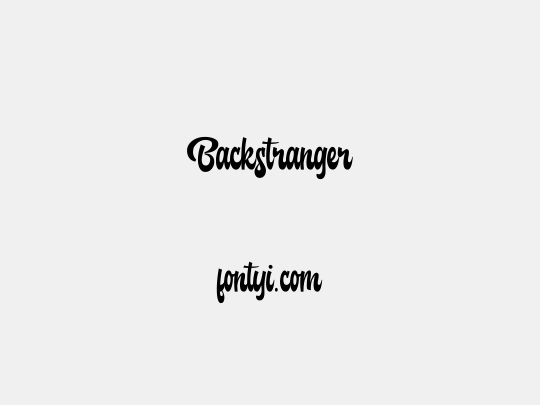 Backstranger