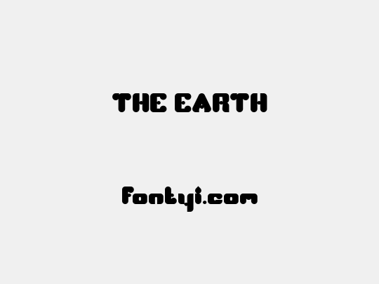 THE EARTH
