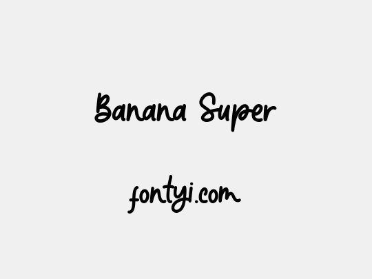 Banana Super